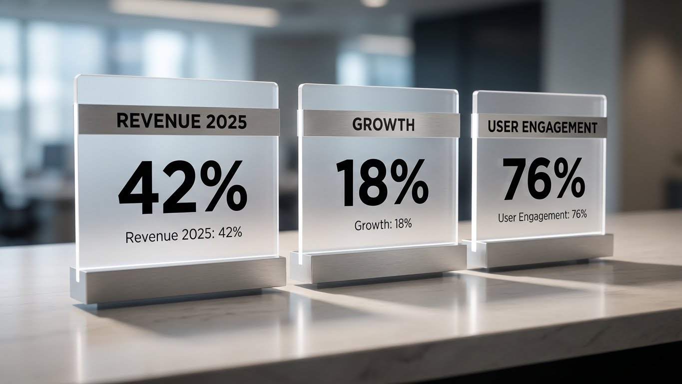 Elegant 3D Metric Visualization